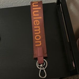 Lululemon Never Lost Keychain